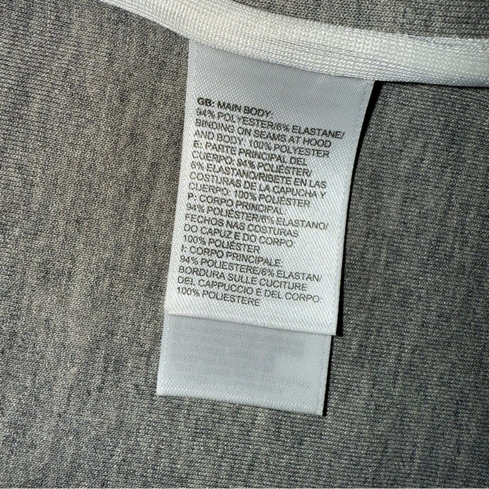 The North Face Women’s Neo Thermal Snap Jacket Dk Heather Gray SZ M - Picture 10 of 13